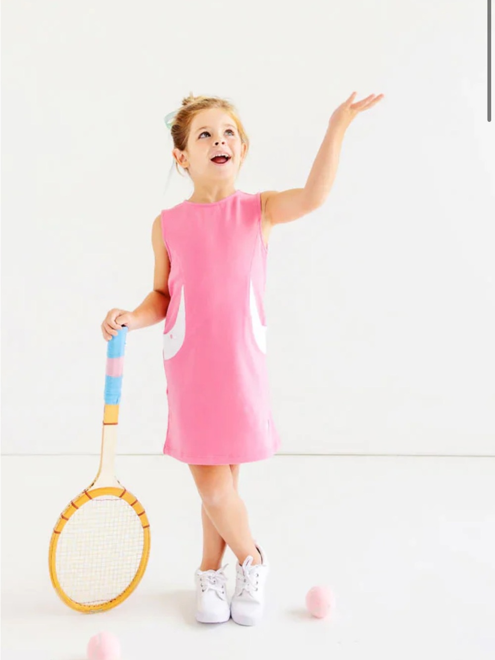 The Beaufort Bonnet Co Gladys Day Dress - Hamptons Hot Pink